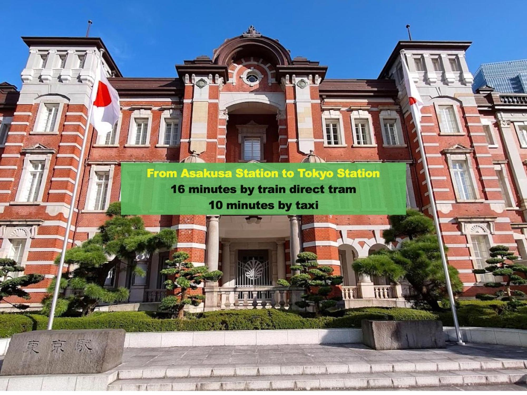 浅草寺3分｜浅草駅6分｜開放的｜畳寝室｜2-6人｜成田&羽田空港直通 อพาร์ทเม้น